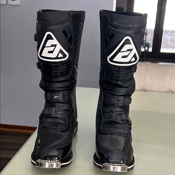 Men's Black Motocross/Dirt bike Boots - Picture 2 of 4